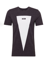 Load image into Gallery viewer, T-SHIRT | Meliertes T-Shirt mit Triangle-Design
