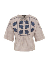 Load image into Gallery viewer, BLUSE | Bluse mit Stickerei
