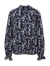 Load image into Gallery viewer, BLUSE | Bluse mit Blumen-Print aus Viskose
