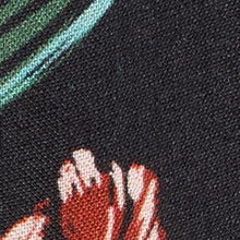 Load image into Gallery viewer, BLUSE | Verkürzte Bluse mit floralem Fuchsmuster
