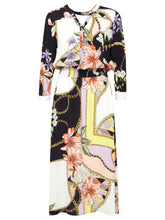 Load image into Gallery viewer, KLEID | Midi-Kleid mit Kettenmuster
