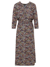 Load image into Gallery viewer, KLEID | Midi-Kleid mit Blumenmuster

