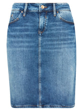 Load image into Gallery viewer, RENEE | Jeansrock in Vintage Waschung
