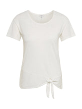 Load image into Gallery viewer, T-SHIRT | T-Shirt mit Knoten-Detail
