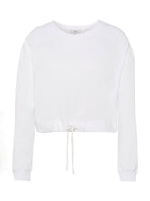 Load image into Gallery viewer, PULLOVER | Verkürzter Sweater mit Kordelzug

