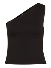 Load image into Gallery viewer, TOP | Ärmelloses Oberteil mit One-Shoulder Träger
