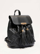 Load image into Gallery viewer, RUCKSACK | Gesteppter Rucksack in Schwarz
