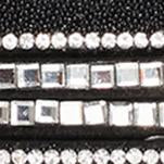 Load image into Gallery viewer, ARMBAND | Breites Statementarmband in Schwarz und Silber
